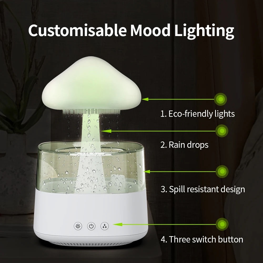 MistMystic™ - Magic Rain Mushroom Cloud Humidifier (50% DISCOUNT)