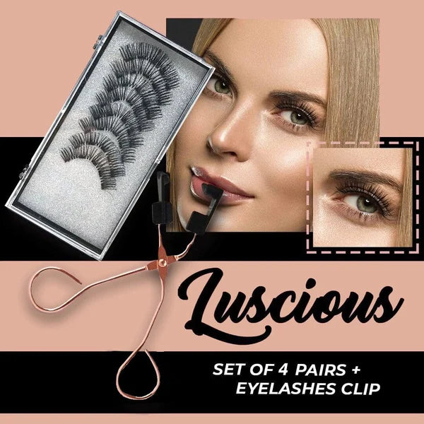 LashMagic™ - Reusable Magnetic Eyelashes + Free Clip (50% DISCOUNT)