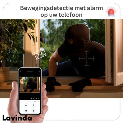 Lavinda MiniCam™ Behalten Sie alles von Ihrem Handy aus im Auge