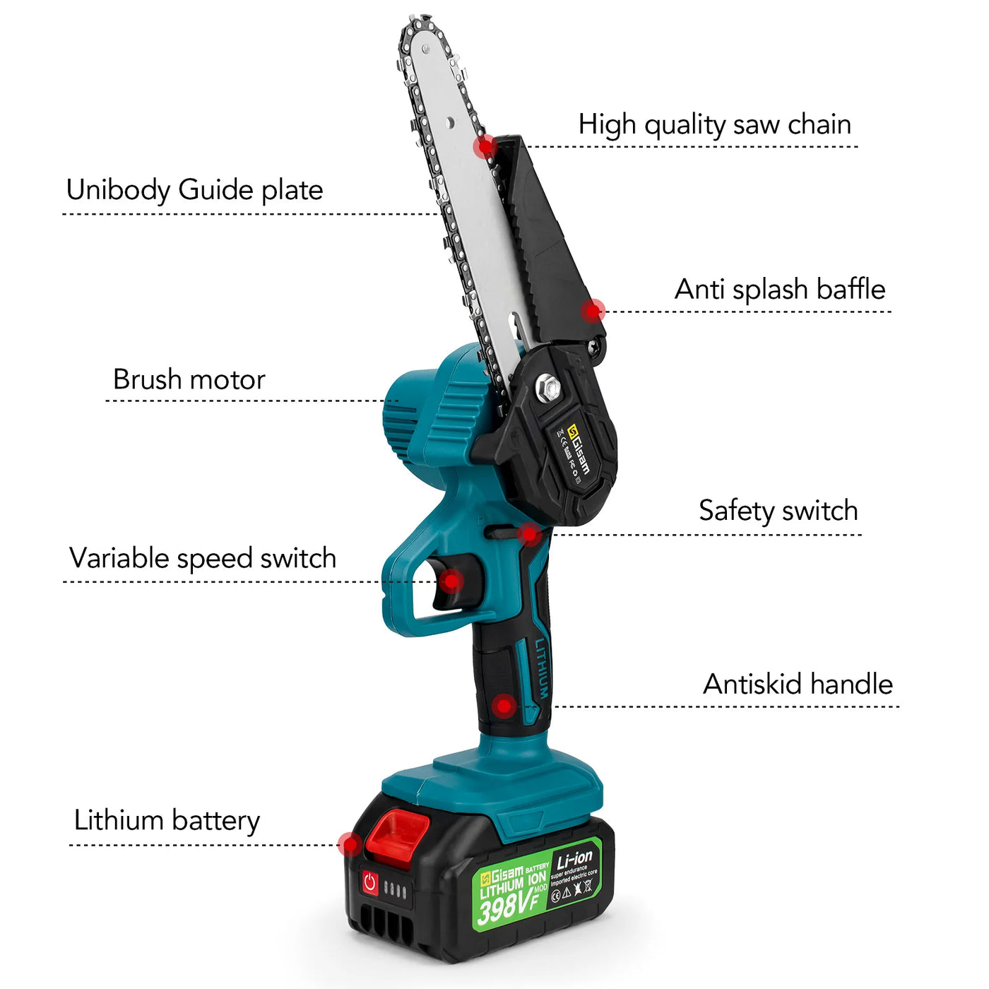 TrimPro™ - Cordless Hand Saw for Precision Tree Maintenance