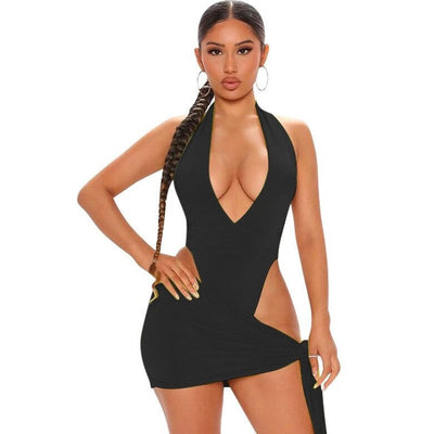 Modioza Off-Shoulder Hollow Pencil Dress