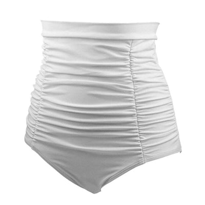 Rucheno - High-Waisted Bikini Bottom