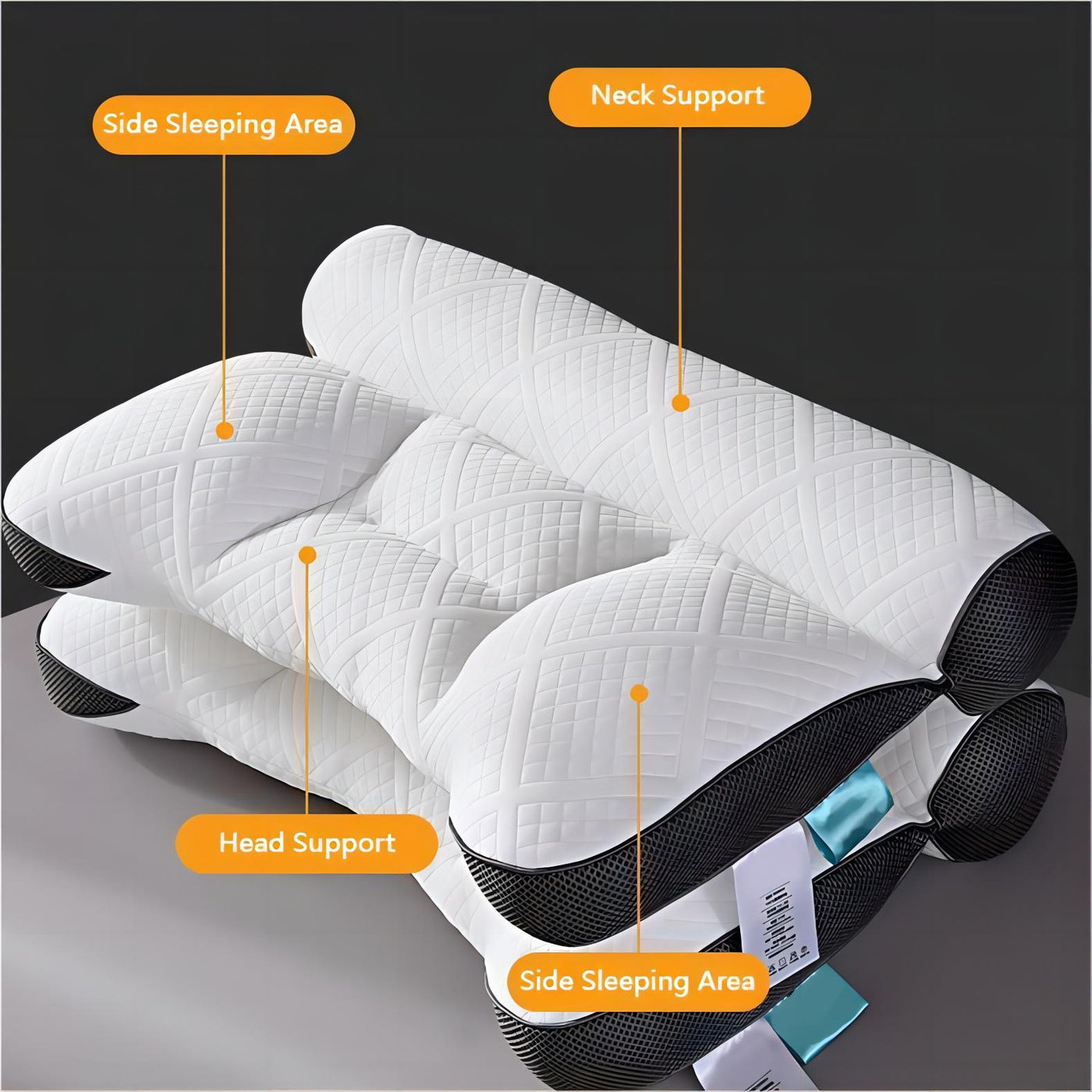 ComforPillow™ - Orthopedic Neck Support Pillow (50% OFF)