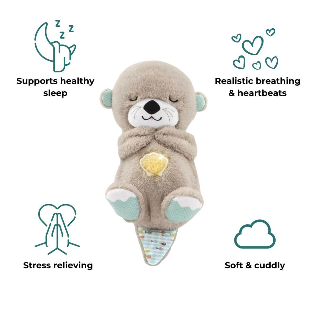 Hugsy™ - Calming Music & Light Plush Doll