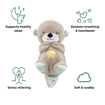 Hugsy™ - Calming Music & Light Plush Doll