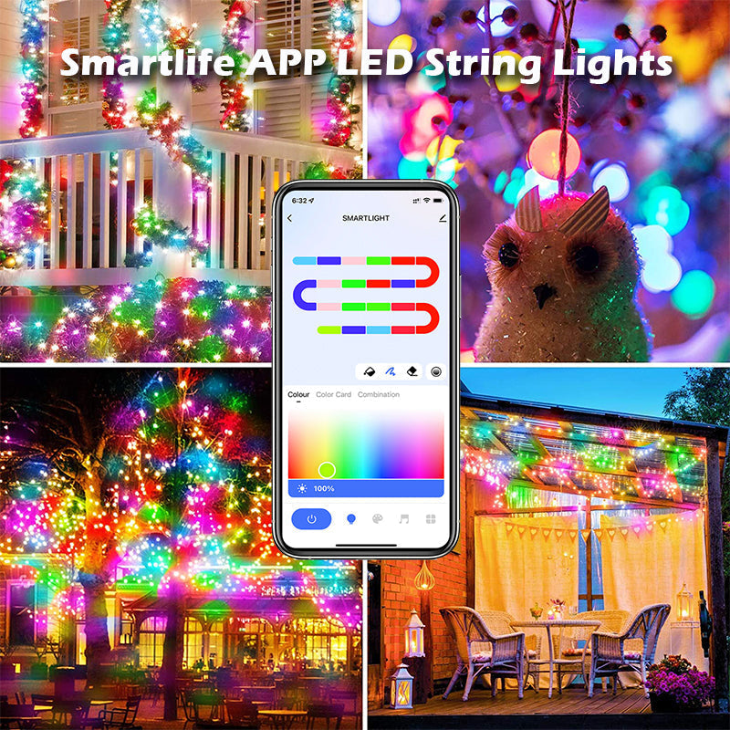 GlowNetLight™ Smart Fairy RGB Lights (50% OFF)