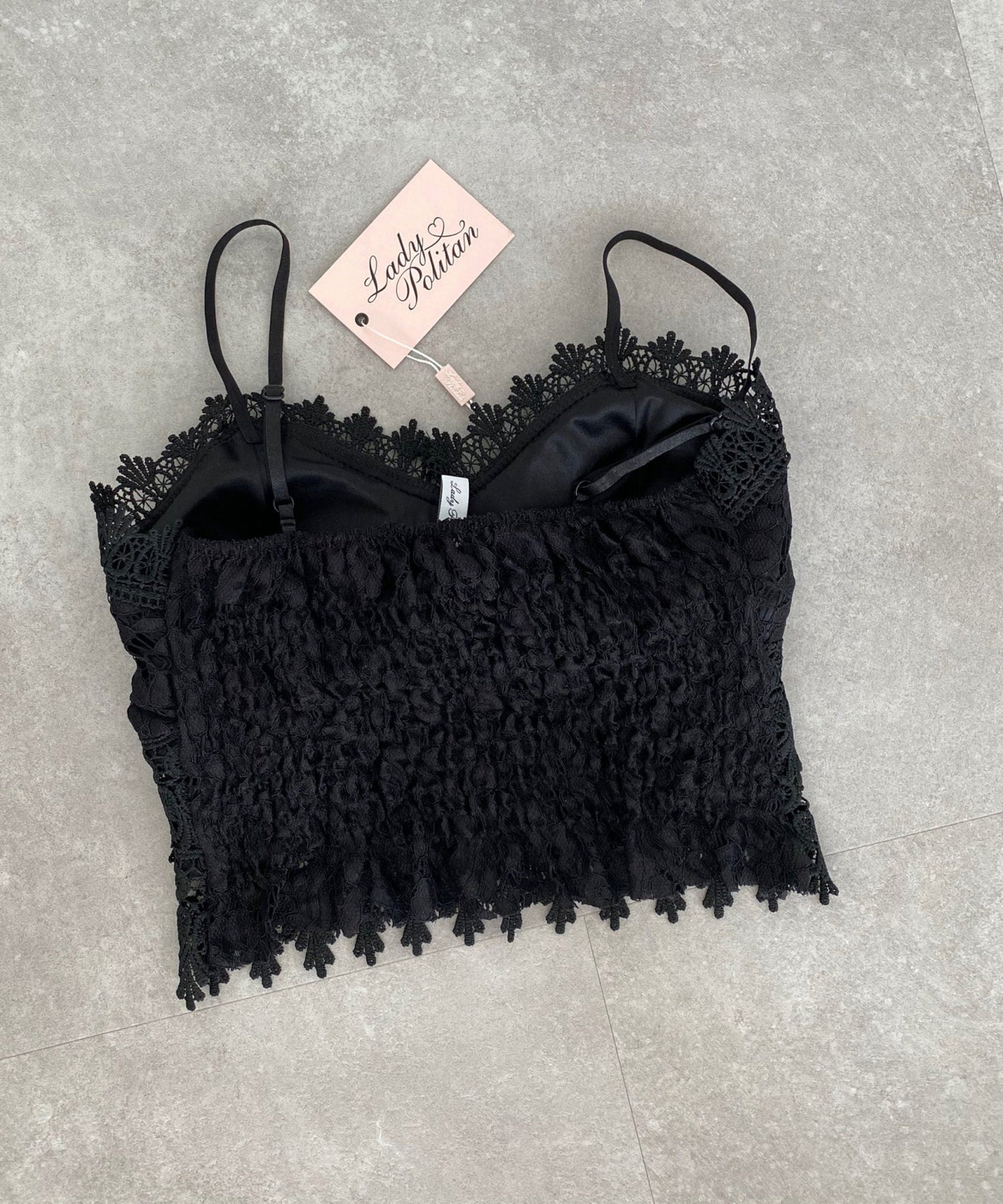 Lace Top Kim Black